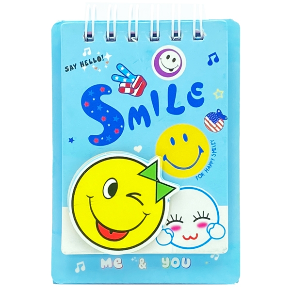 Sổ Lò Xo Nhí A-608 - Màu Xanh Da Trời