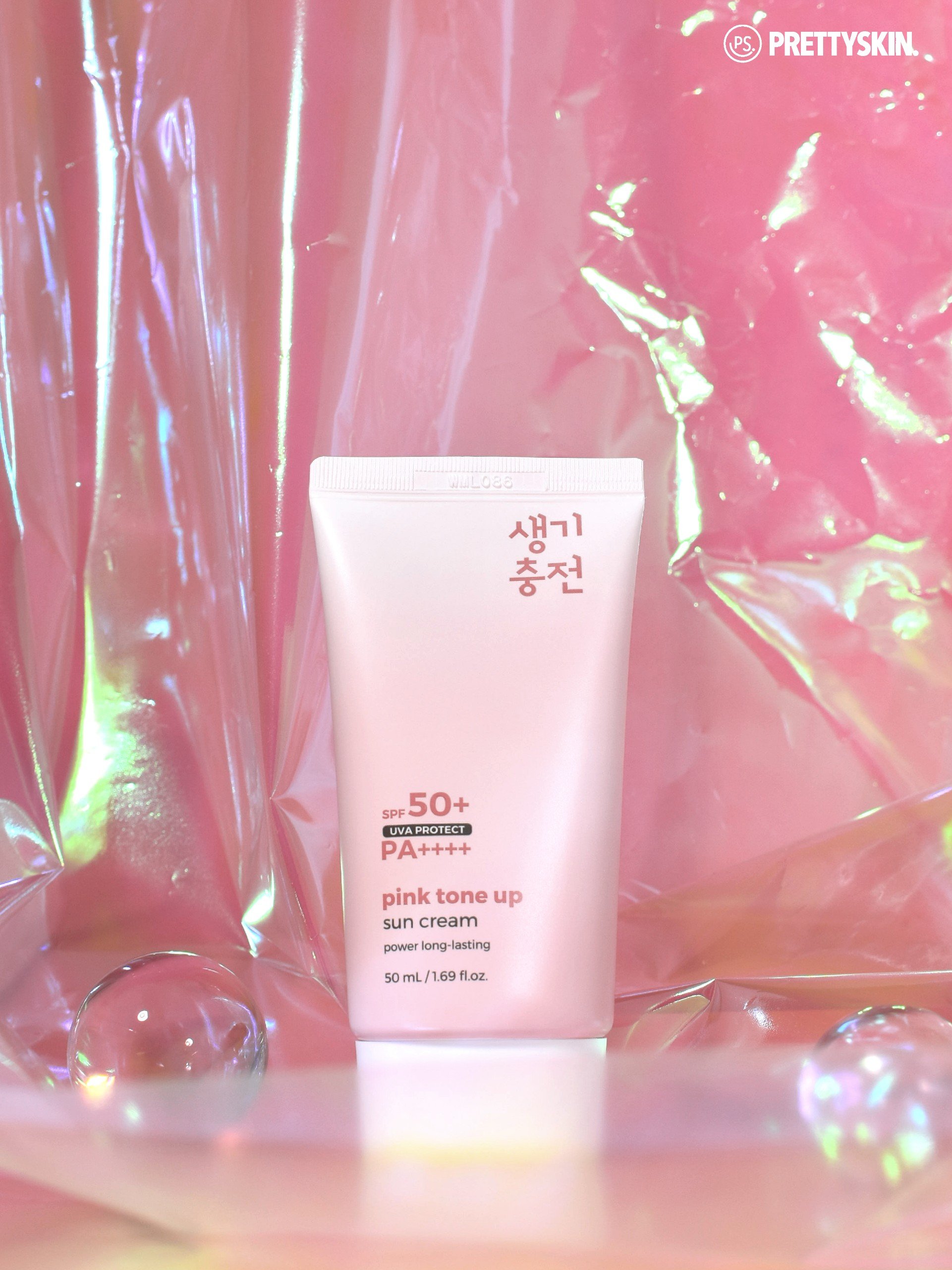 Kem chống nắng nâng tone trắng hồng Prettyskin Pink Tone Up SPF 50+ PA++++