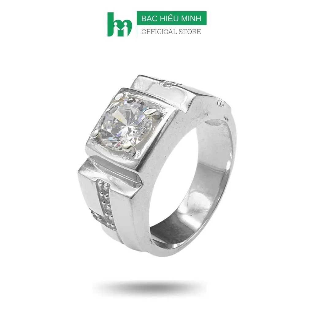 Nhẫn Nam Bạc Hiểu Minh NA588 - Bảo Hành Vĩnh Viễn