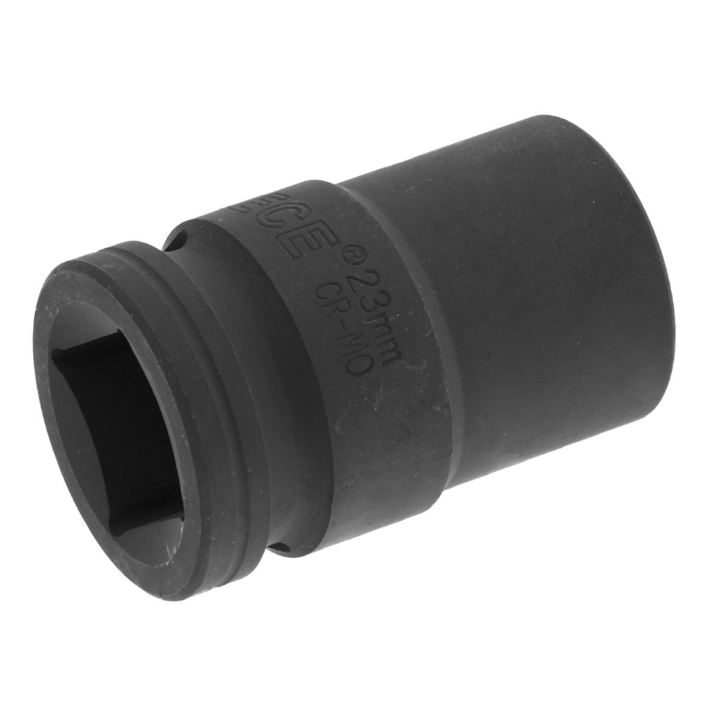 3/4" Square Drive 12 Point Deep Impact Socket 23mm