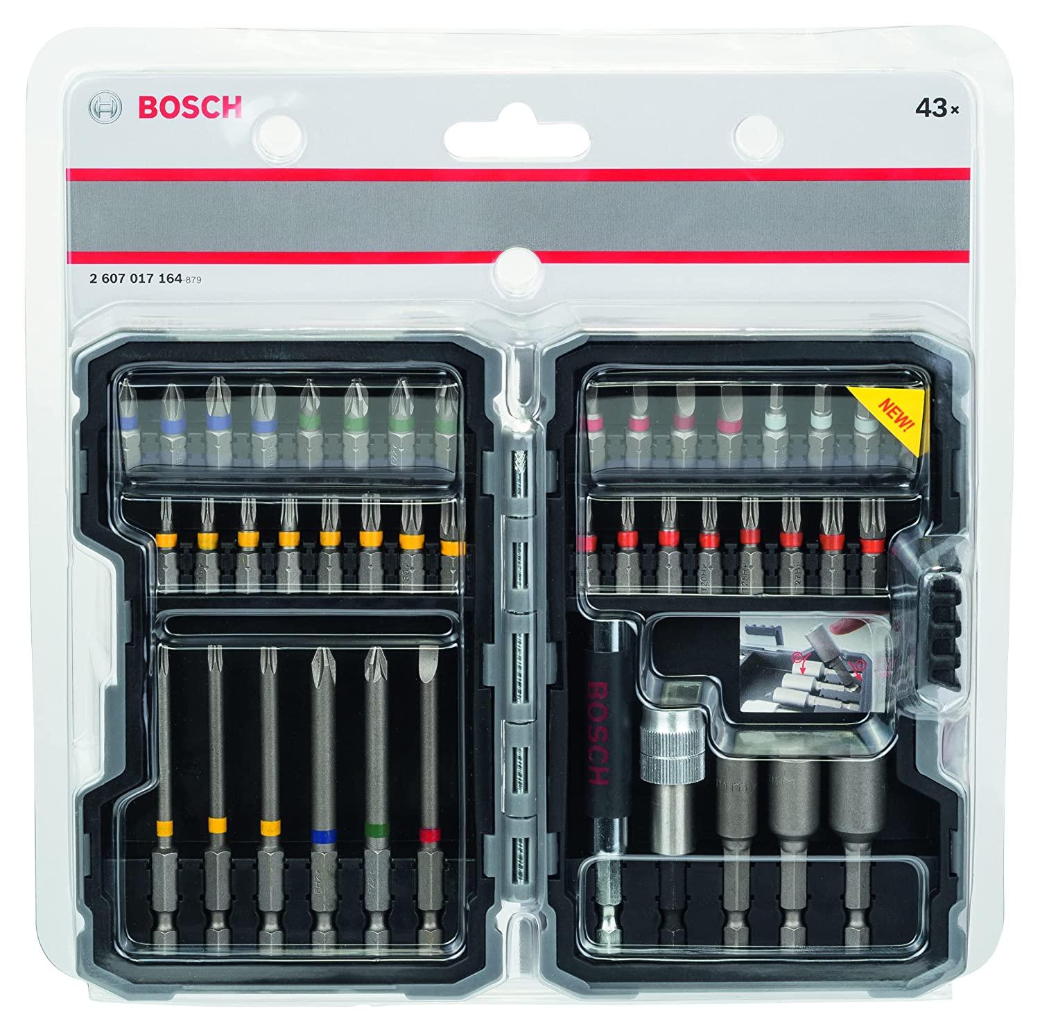 BỘ DỤNG CỤ 43 MÓN (MỚI) BOSCH 2607017164 - HÀNG CHÍNH HÃNG