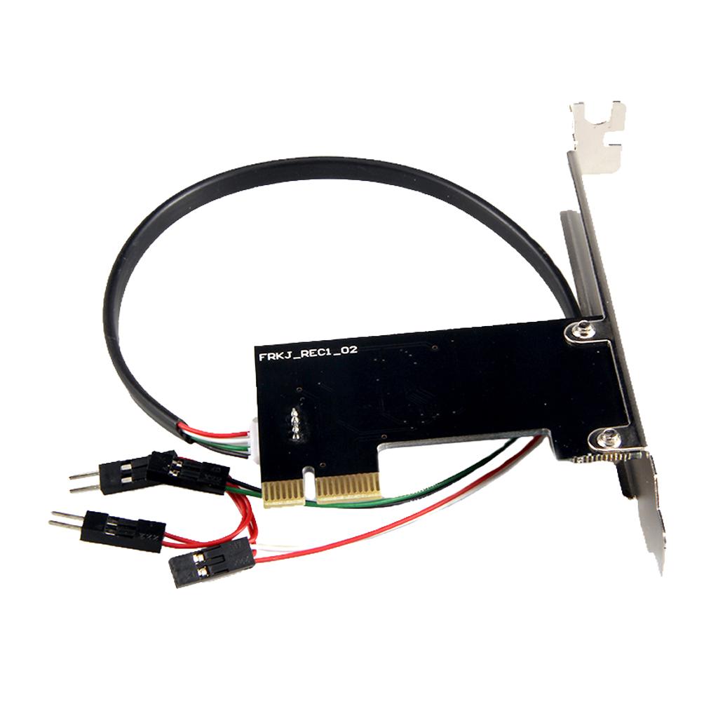 Desktops PC Wireless Switch Power on / Off Computer Remote Control PCI E