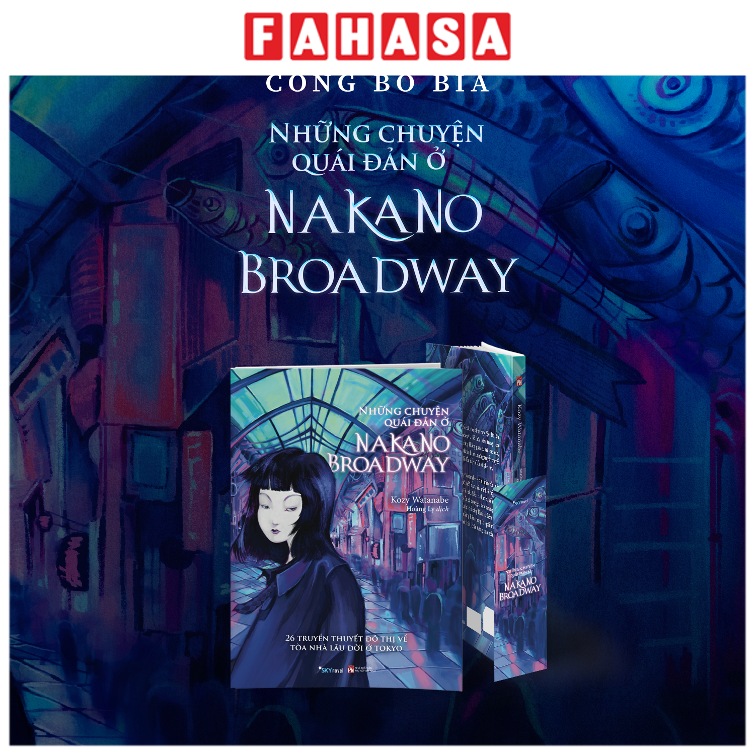 Sách - Những Chuyện Quái Đản Ở Nakano Broadway - Tặng Kèm Bookmark