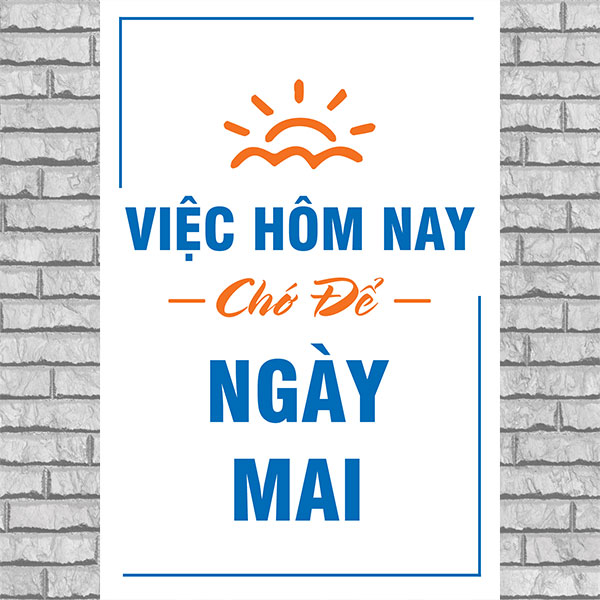 Tranh Slogan Tạo Động Lực Văn phòng DLVP-16 (Khiêm nhường không tranh đấu với ai cả hãy chiến đấu với chính mình)