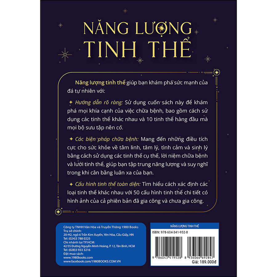 Năng Lượng Tinh Thể (Phương Pháp Thiền Định Và Chữa Lành Bằng Năng Lượng Từ Đá Tự Nhiên)