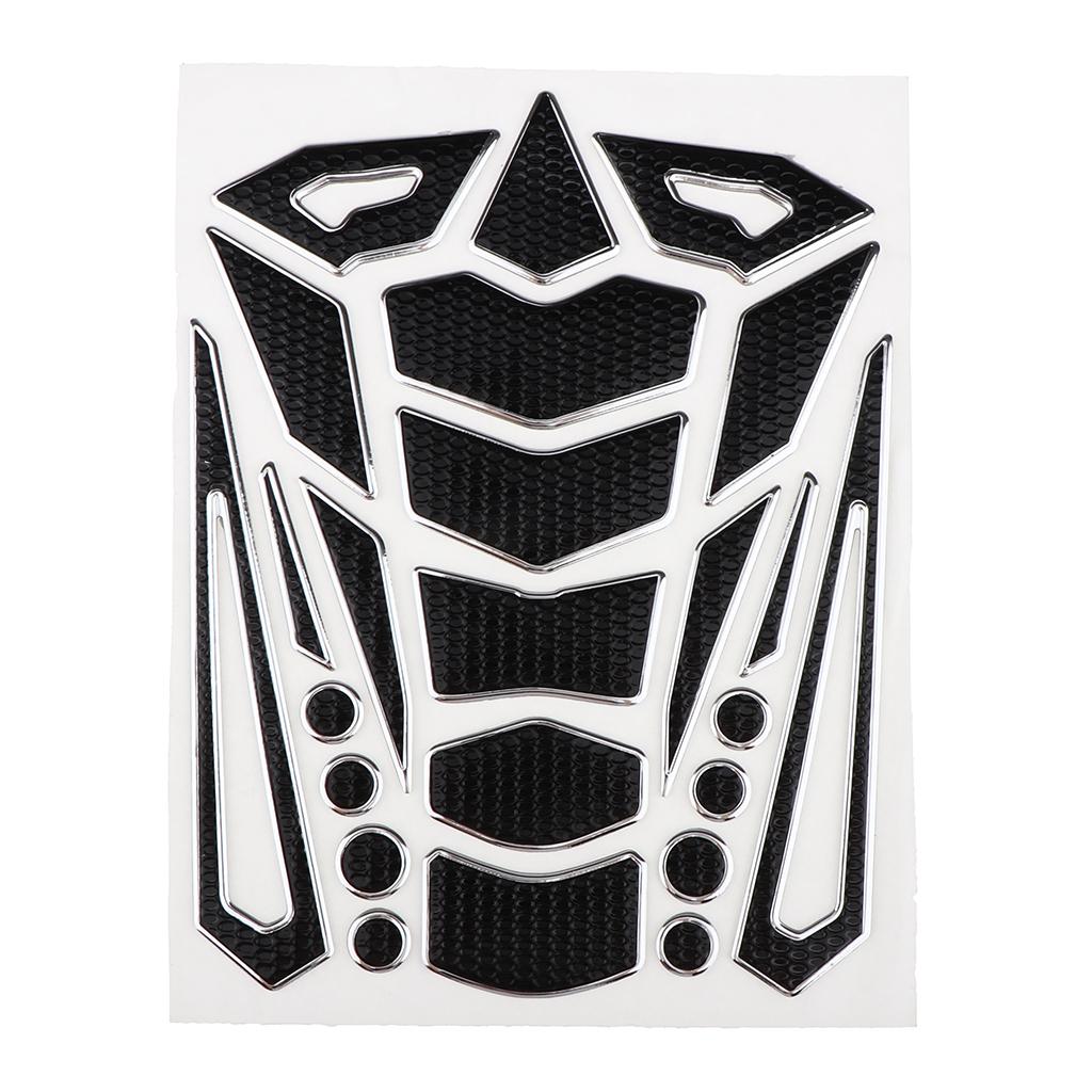 Motorcycle Reflective Sticker Gas Tank Protector Knee Fuel Side Grips Universal fits for Motorbikes