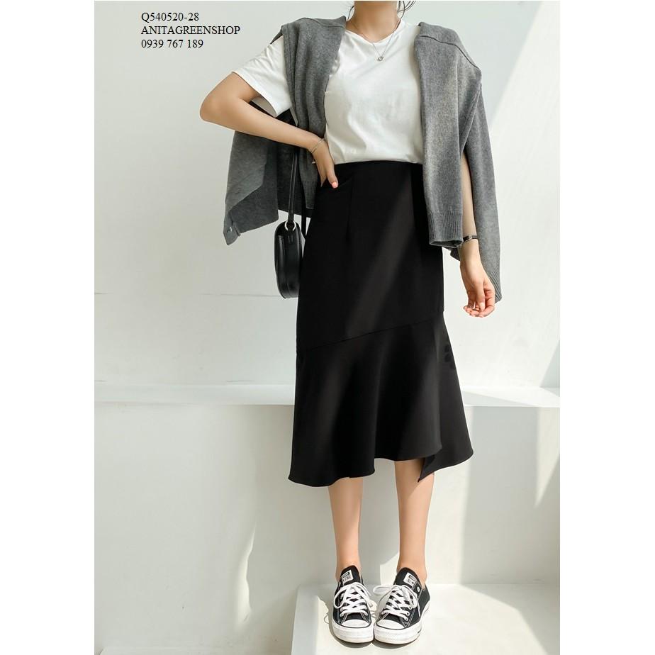 Q540520 CHÂN VÁY XÒE THIẾT KẾ