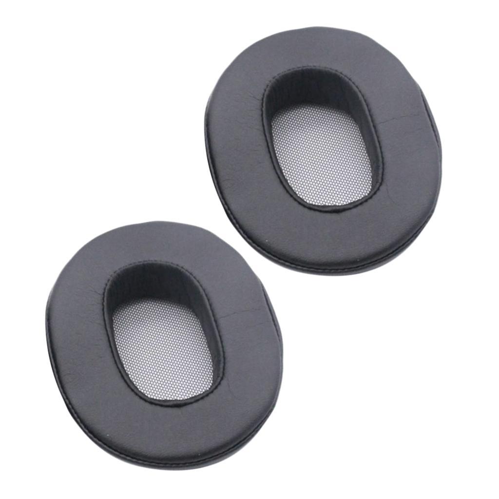 2Pairs Replacement EarPads Ear Cushions For Sony MDR-1A, 1A-DAC Headphone