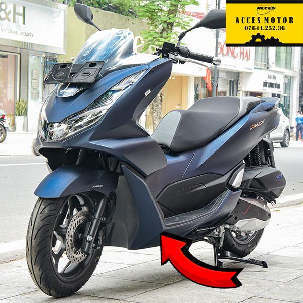 Lườn trái Honda PCX 160 màu xanh nhám chính hãng 64432-K1Z-J10ZJ