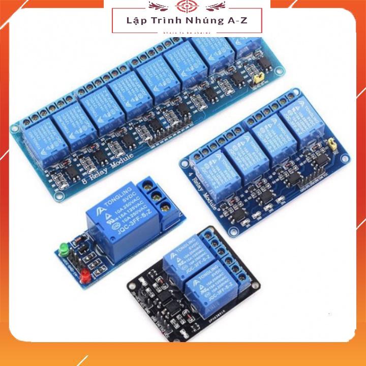 [Lập Trình Nhúng A-Z][G24] Module Relay 1/2/4 Kênh 5V