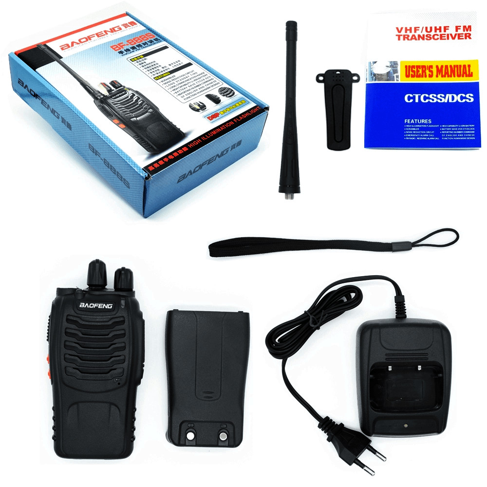 Bộ 5 bộ đàm Baofeng 888S