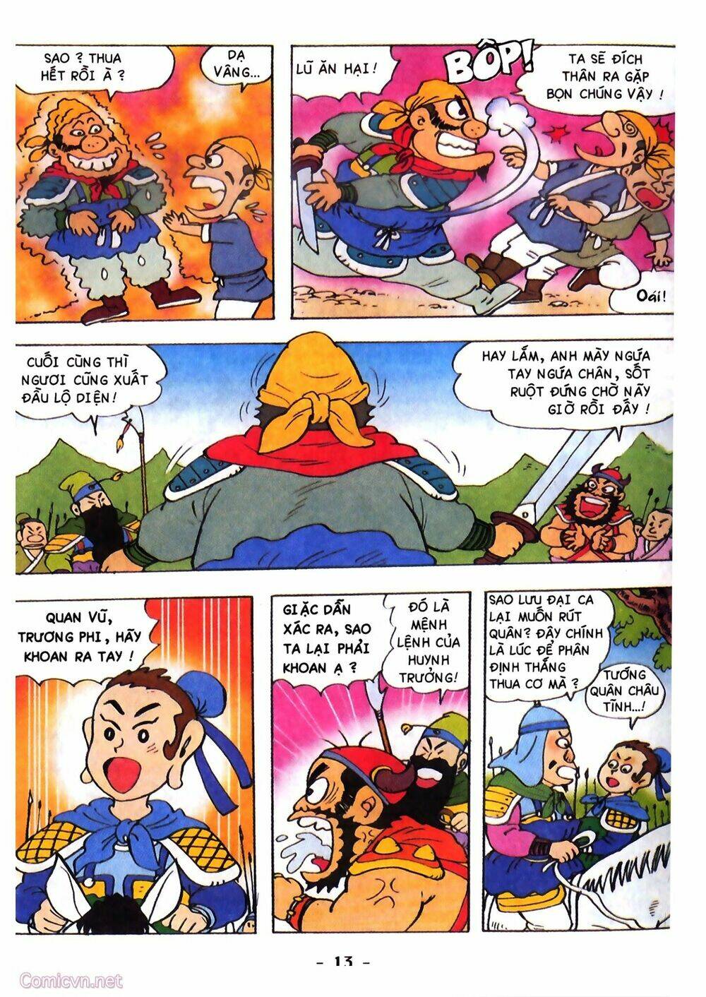 tam quốc hài diễn nghĩa chapter 2 13