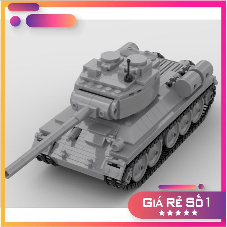Đồ chơi lắp ráp Moc xe tank T34