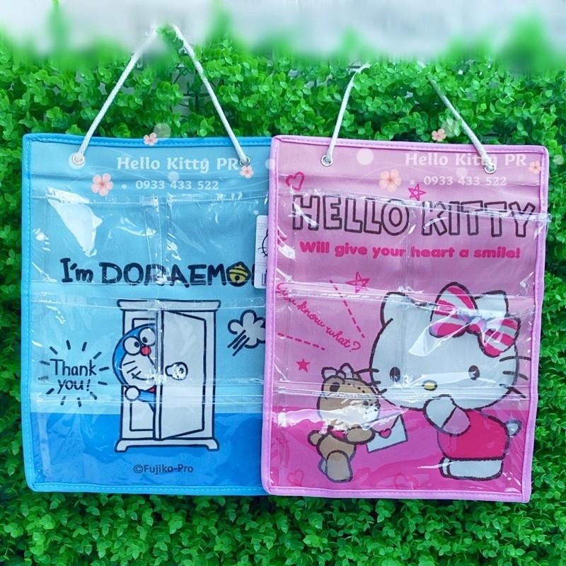 TÚI VẢI TREO TƯỜNG HELLO KITTY DOREMON DORAEMON