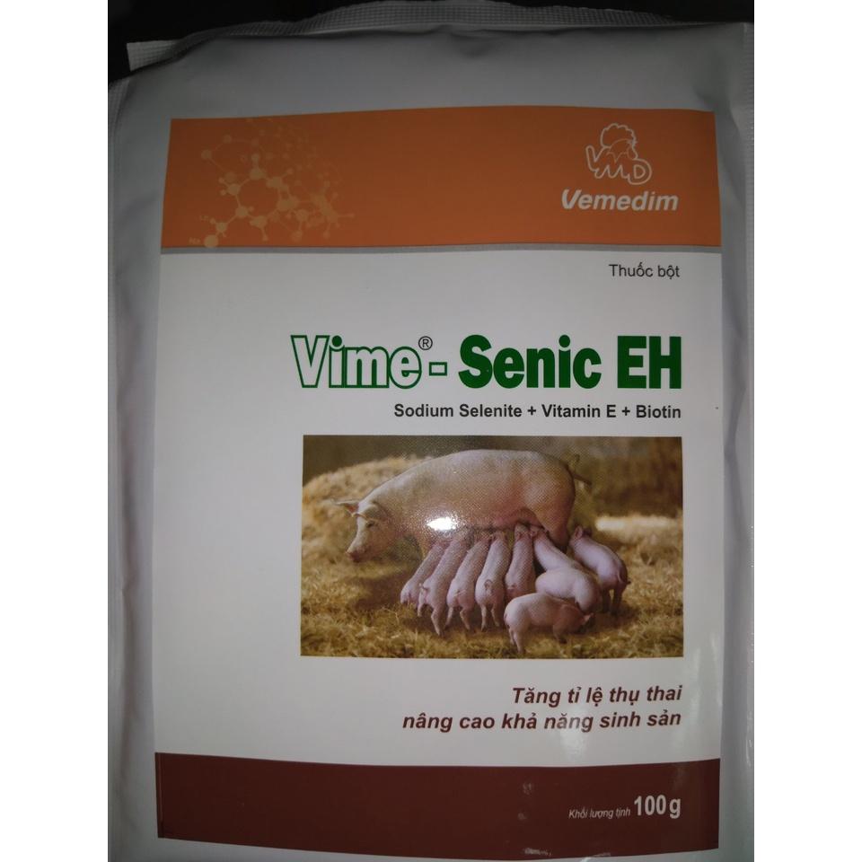1 GÓI VIME-SENIC EH TĂNG CƯỚNG VITAMIN E CHO CHIM, GIA SÚC, GIA CẦM