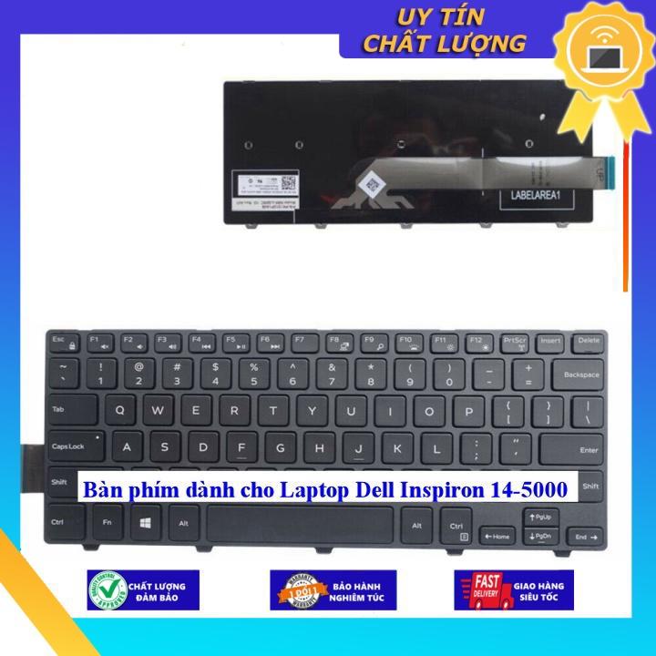 Bàn phím dùng cho Laptop Dell Inspiron 14-5000 - Hàng Nhập Khẩu New Seal