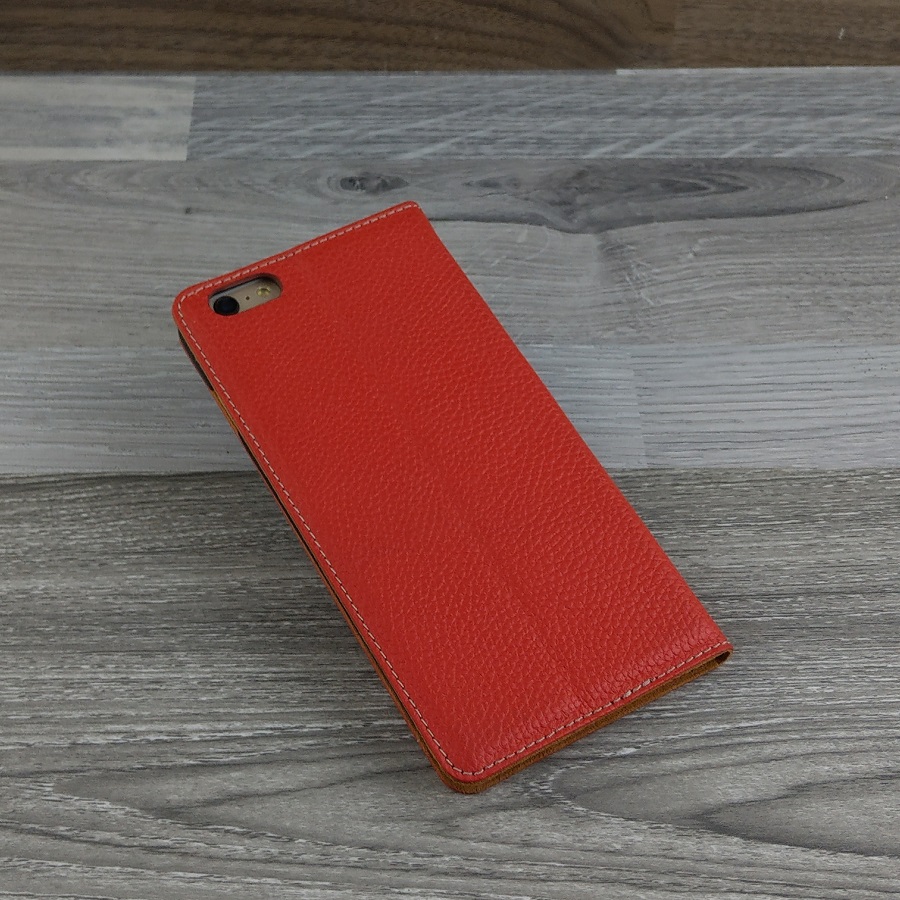 Bao Da dành cho IPHONE 6 Plus / 6s Plus Da Bò Thật Màu Đỏ
