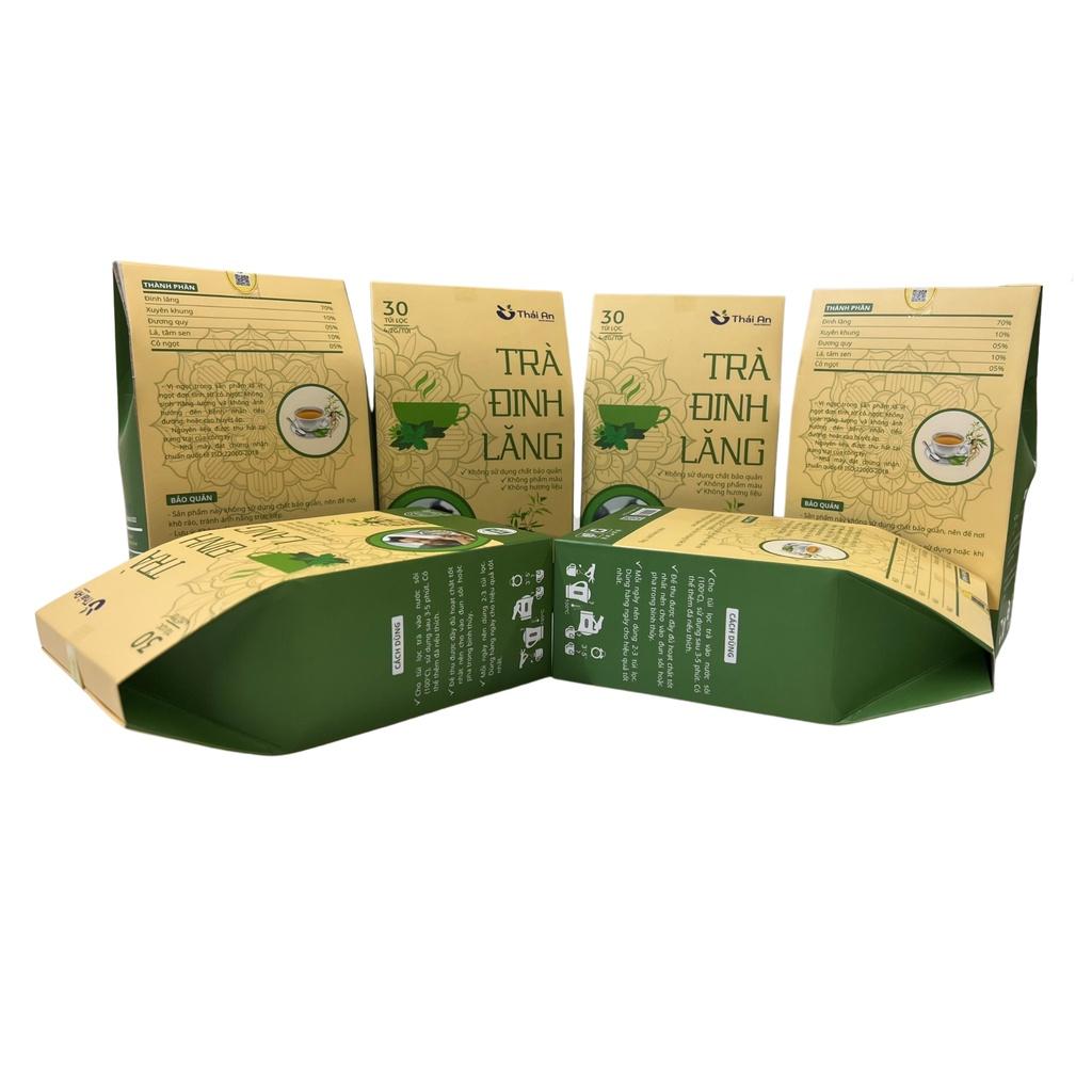 Trà Đinh Lăng Thái An - Trà Túi Lọc Thảo Mộc Hỗ Trợ Sức Khỏe An Thần Giảm Stress - Thái An Herbs Natural