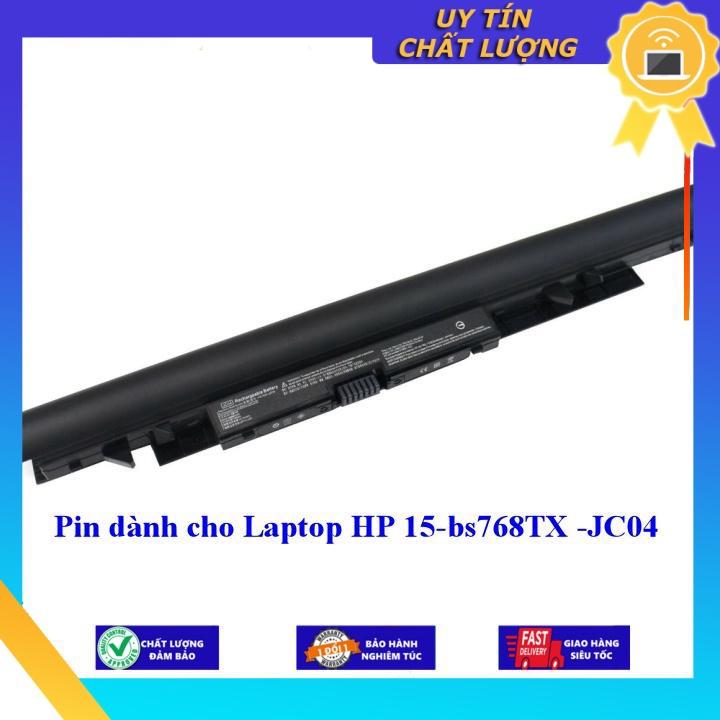 Pin dùng cho Laptop HP 15-bs768TX JC04 - Hàng Nhập Khẩu New Seal