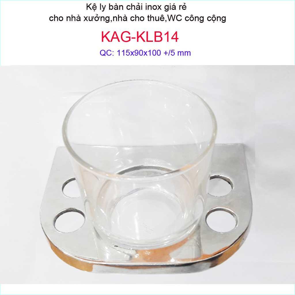 Kệ ly đơn nhà tắm, kệ đựng ly Roto KAG-KLB14