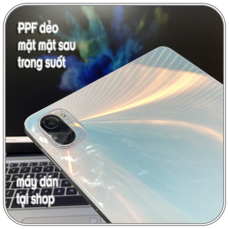Miếng dán PPF trong suốt cho Xiaomi Pad 5 - 5 Pro chống trầy màn hình, trước / sau