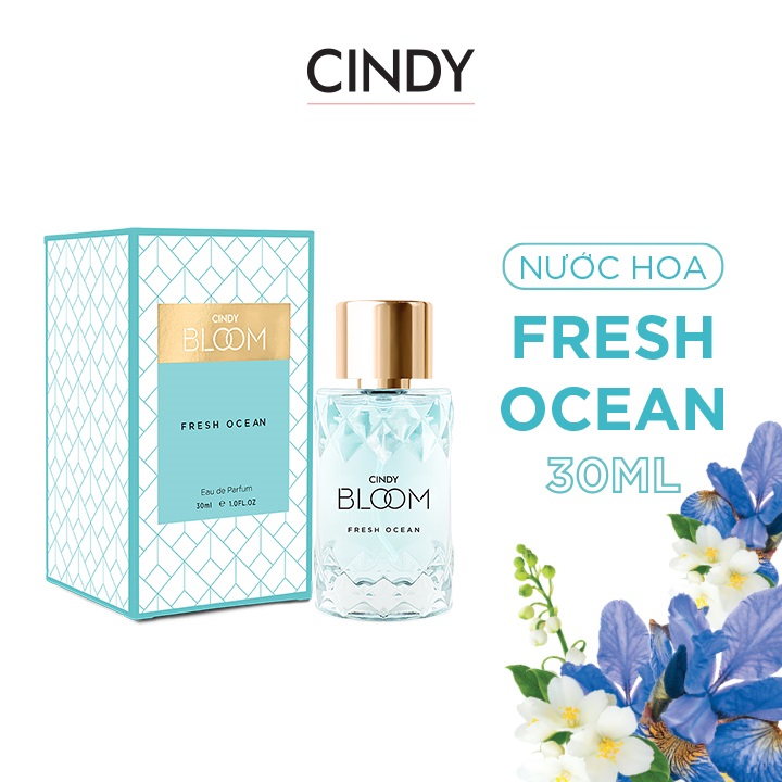 Nước hoa nữ Cindy Bloom Fresh Ocean mùi hương năng động trẻ trung 30ml chính hãng