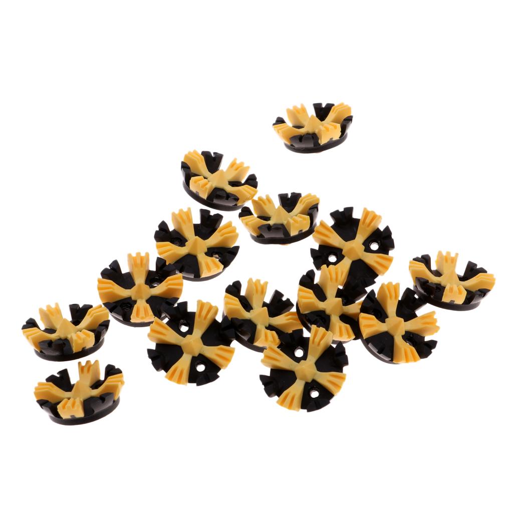 14Pcs Golf Shoe Spikes Studs Cleats Replacement - Soft, Lightweight, Durable