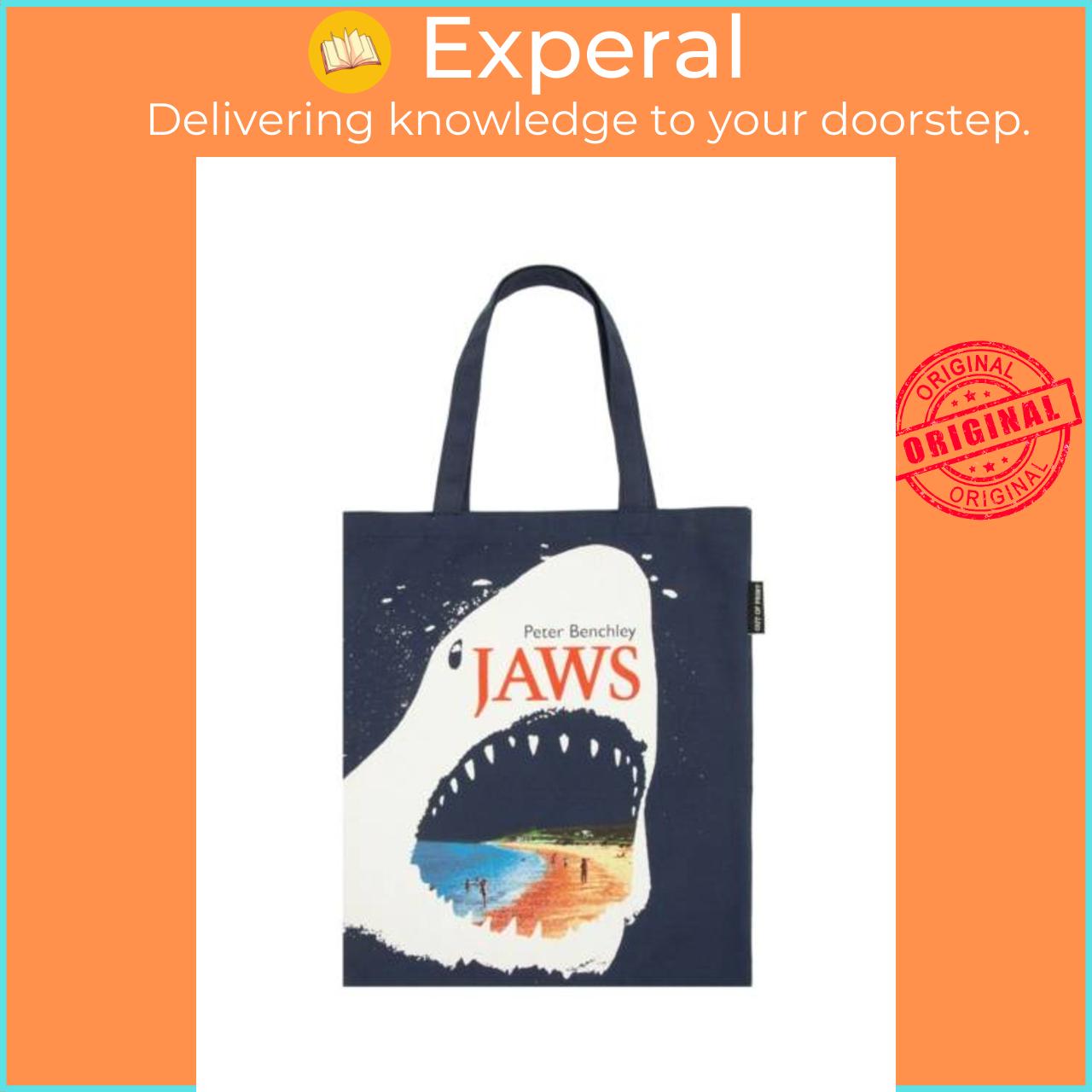 Sách - Jaws Tote Bag by Out of Print (UK edition, paperback)