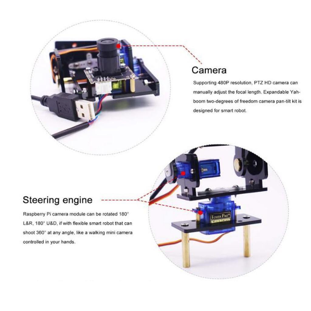 Smart Camera Vision Sensor + 2Pcs Micro Servos Motor And Separate Gimbal