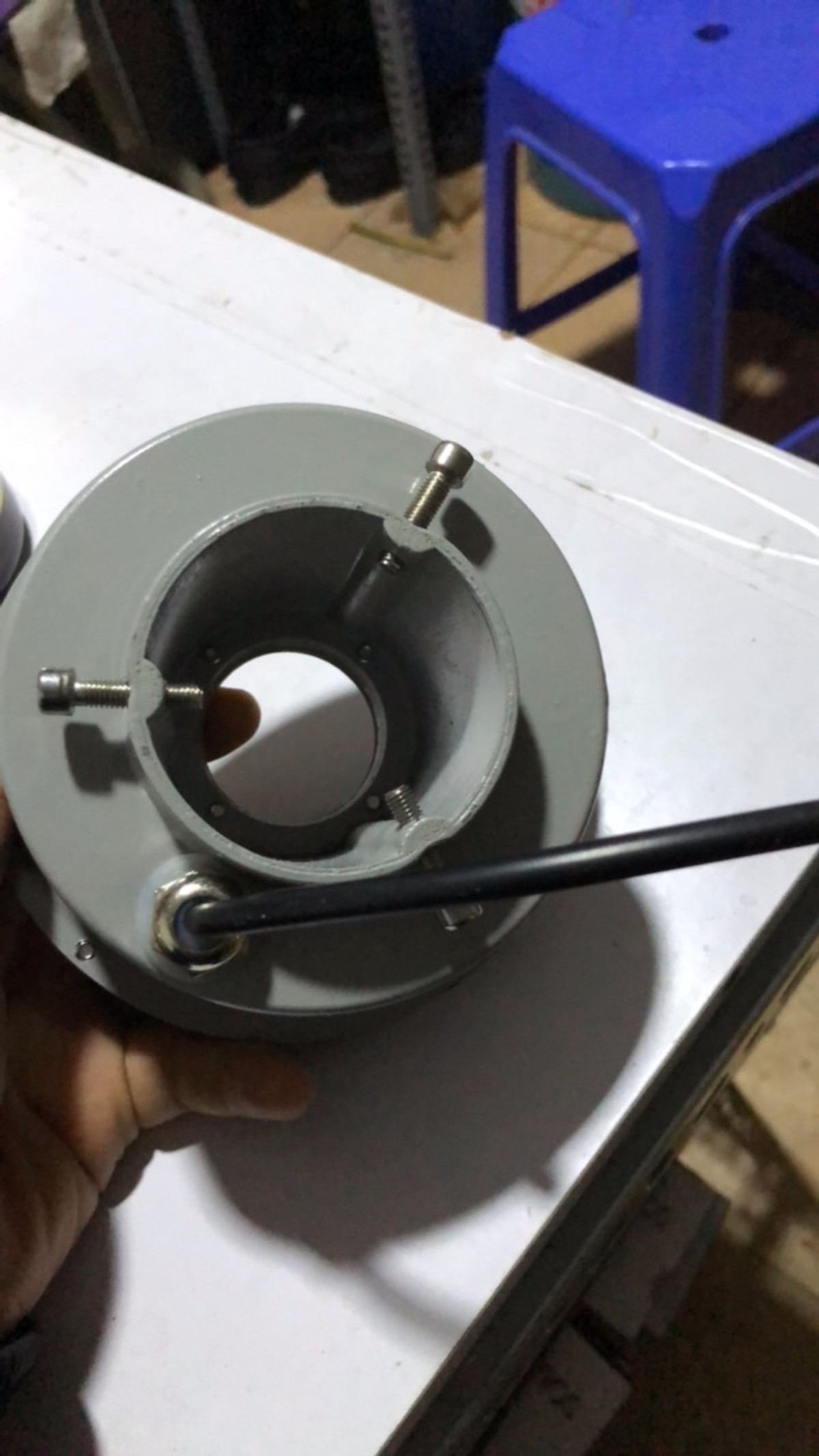 Đèn 6w lỗ âm nước đổi màu 24v