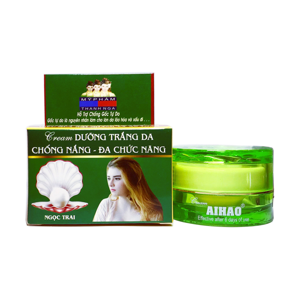 Kem AIHAO Dưỡng Trắng Da Chống Nắng Đa Chức Năng (18g)