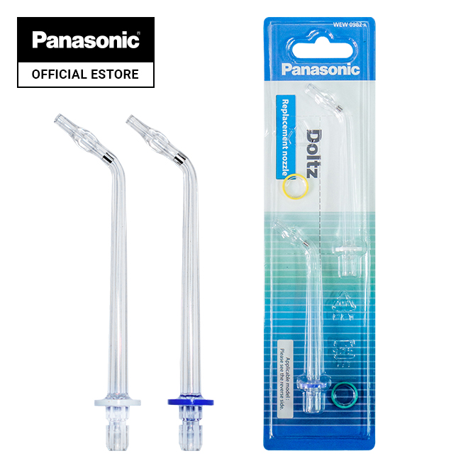 Combo Máy Tăm Nước Cầm Tay Panasonic Công Nghệ Siêu Âm EW1611 + Đầu thay thế WEW0982X401 - Hàng Chính Hãng