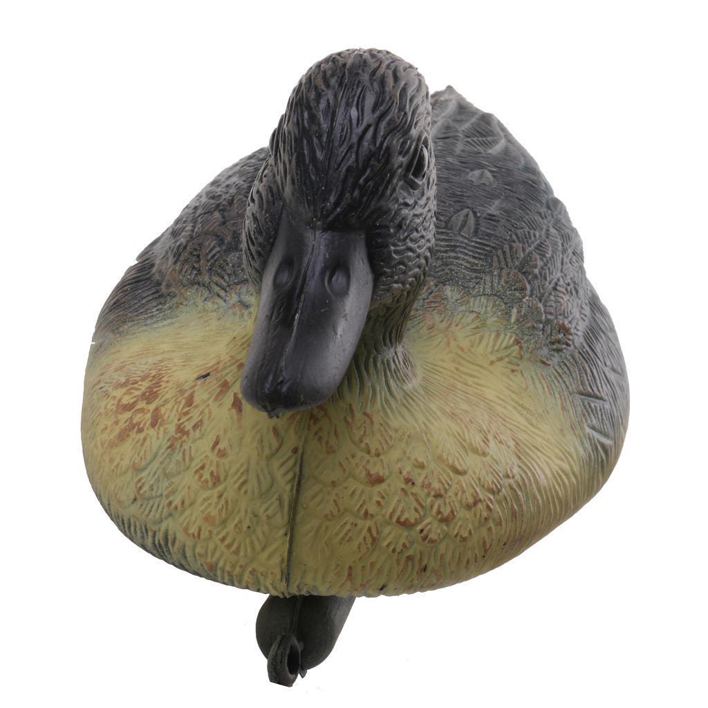 2 Pieces Floatation Lifelike Duck Decoys Outdoor Shooting Hunting Target Photography Gear Accessories