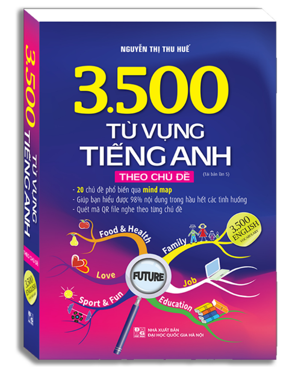 Sách - 3500 từ vựng tiếng Anh theo chủ đề (bản màu)