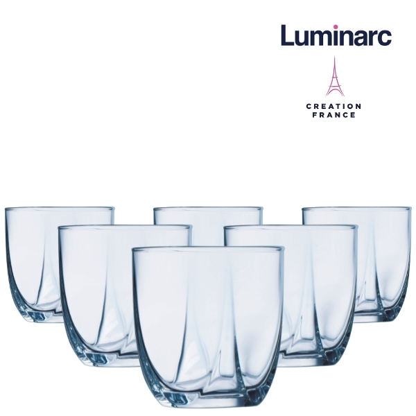 Bộ 6 Ly Thấp Thuỷ Tinh Luminarc Eiffel 300ml - LUEIQ0169