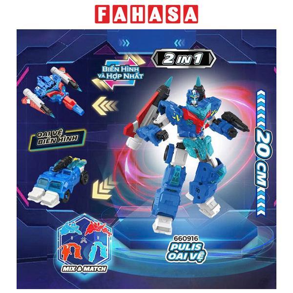 Đồ Chơi Robot Pulis Oai Vệ Biến Hình Và Hợp Nhất 2 Trong 1 - Glory Alliance 660916