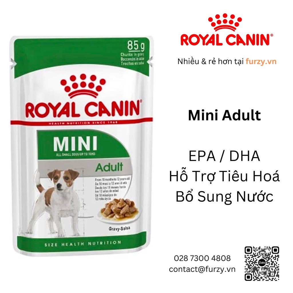 Royal Canin Thức Ăn Ướt Cho Chó Trưởng Thành Giống Nhỏ Mini Adult in Gravy