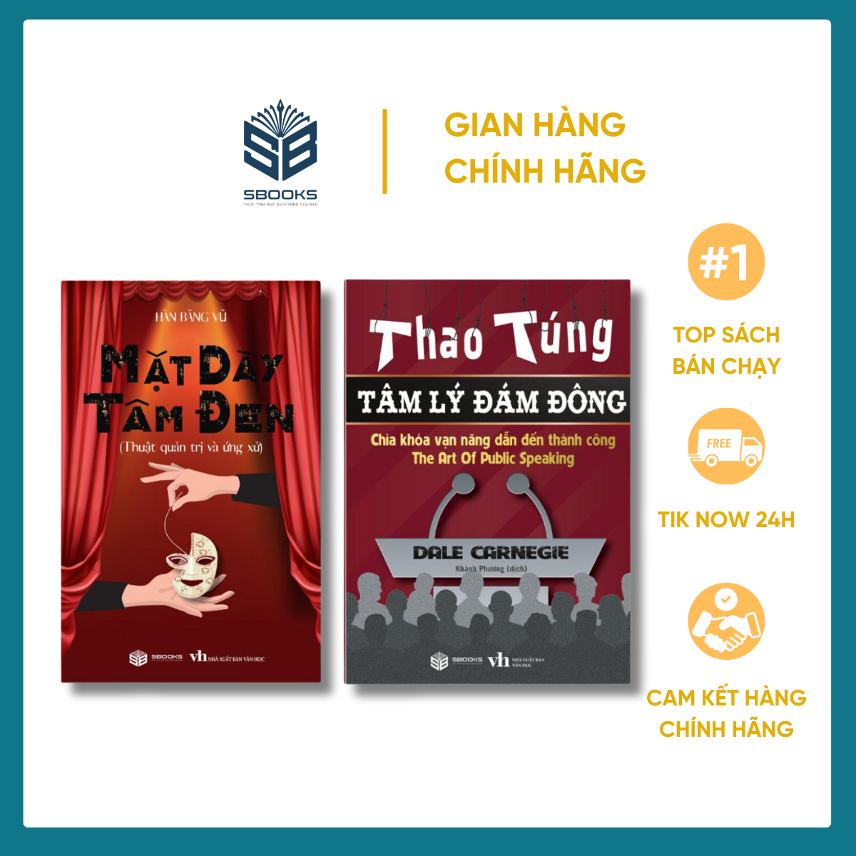 Sách Combo 2 Cuốn : Mặt Dày Tâm Đen + Thao Túng Tâm Lý Đám Đông - SBOOKS