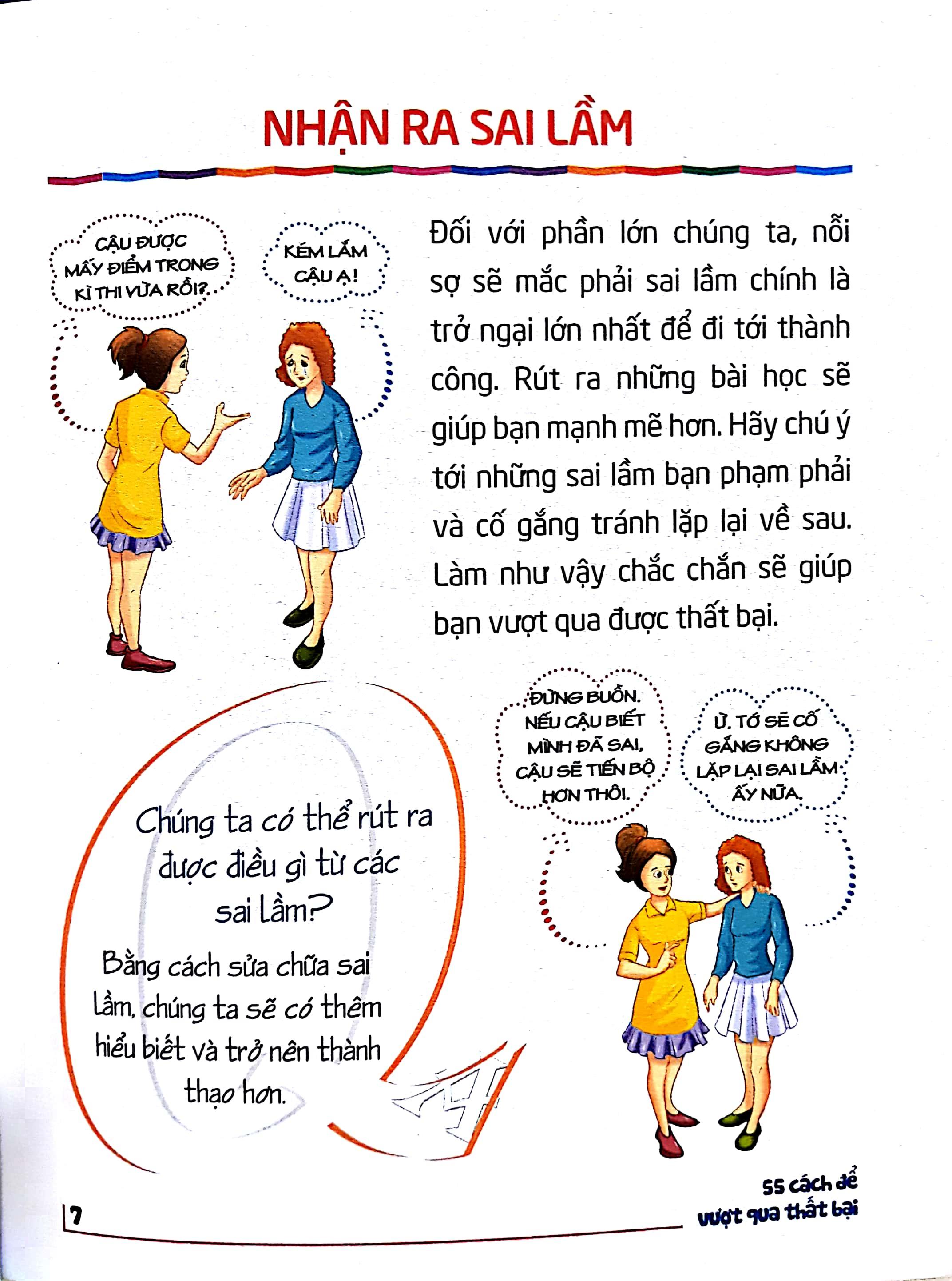 55 Cách Để Vượt Qua Thất Bại