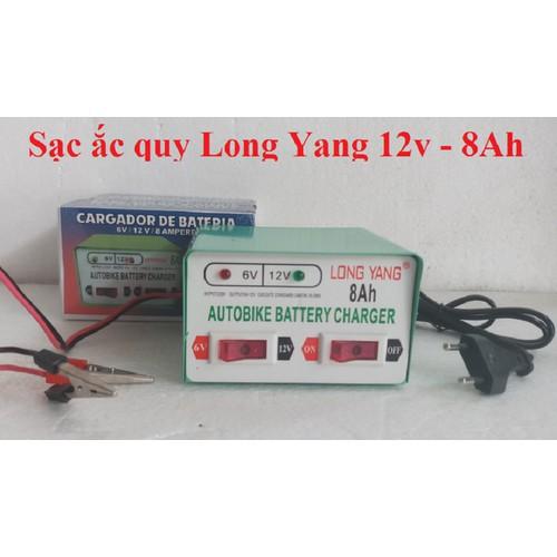 Bộ sạc điện acquy 6V và 12V