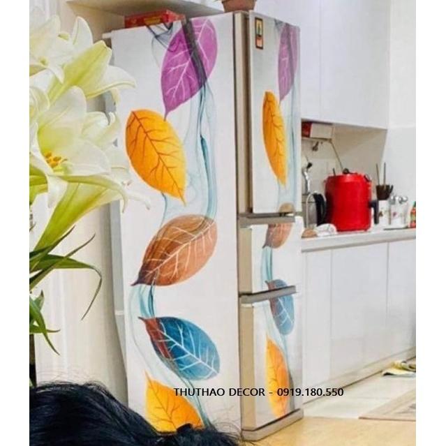 COMBO 3 TẤM GIỐNG NHAU - Decal dán kính tủ lạnh
