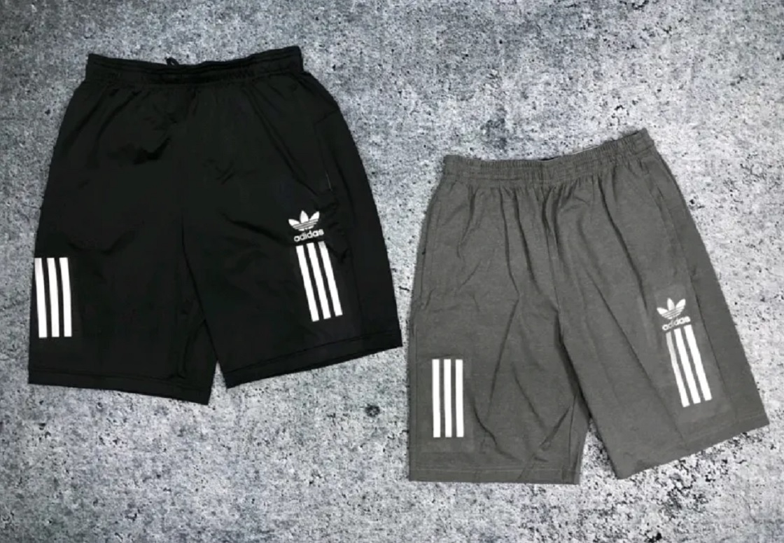 Quần đùi nam mặc nhà, quần short thể thao nam in logo có size đến 100kg