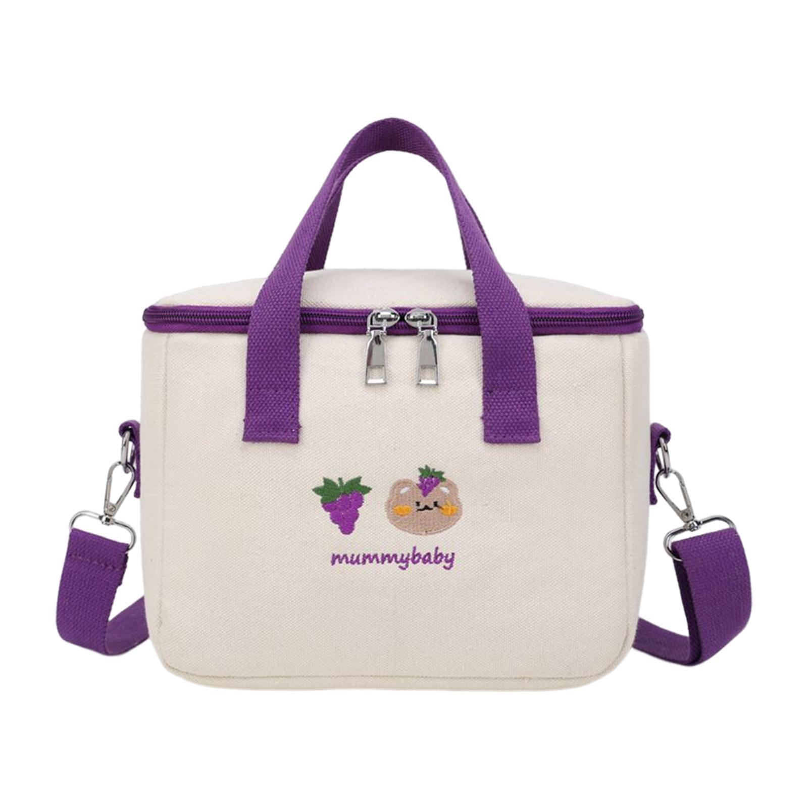 Portable lunch Storage Bag Insulated Lunch Box Keep Warm for Camping Children Adults