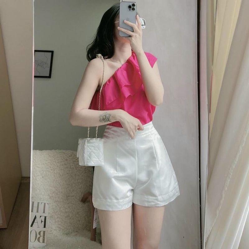 SET LỆCH VAI BÈO HỒNG