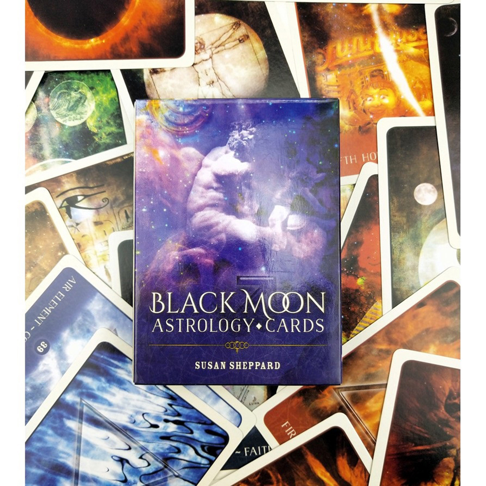 Bài Oracle Black Moon Astrology 52 Lá Tặng File Tiếng Anh Và Đá Thanh Tẩy