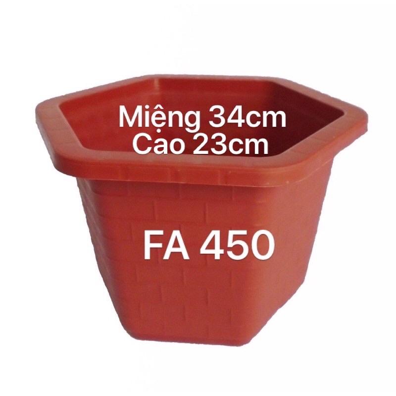 Chậu nhựa lục giác FA450