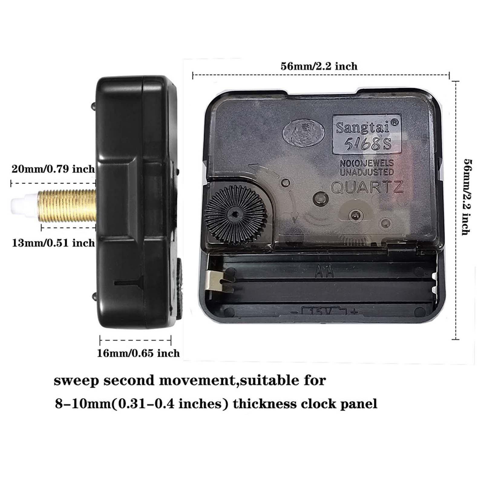 DIY Wall Clock Movement Mechanism Replacement Tool Repair Parts Set