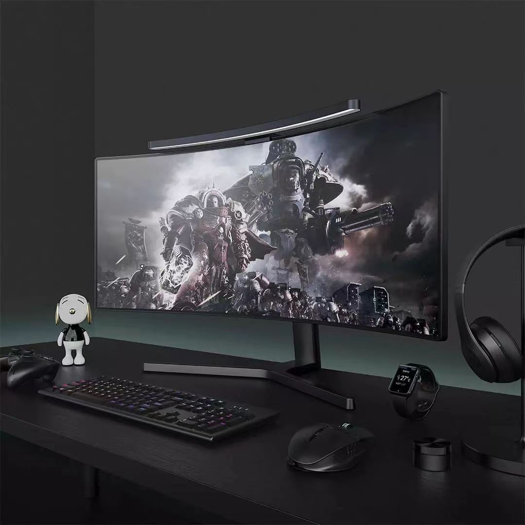 Xiaomi Lymax Đèn bàn Màn hình cong Đèn treo RGB Màu PC Màn hình máy tính Thanh ánh sáng Bảo vệ mắt Điều khiển từ xa-Hàng chính hãng