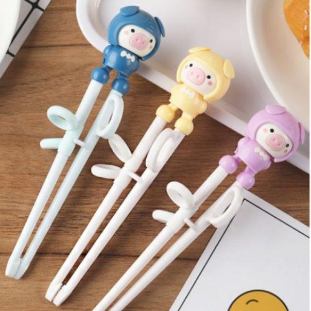 Đũa tập gắp cho bé tập ăn nhiều hình xinh xắn