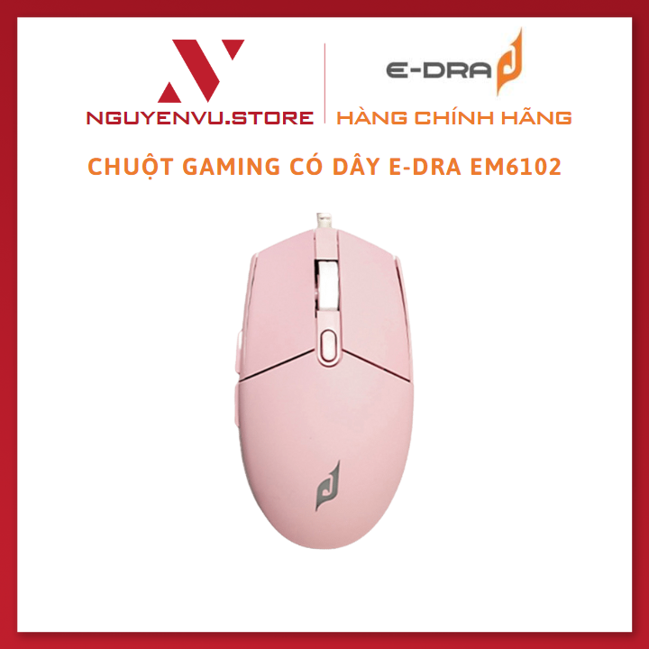 Chuột Gaming có dây E-Dra EM6102 - Hàng Chính Hãng